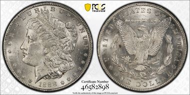 1888-S $1 MS62