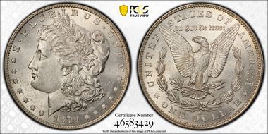 1879-O $1 MS60