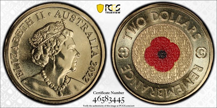 Cert 46583445 - Coin Image