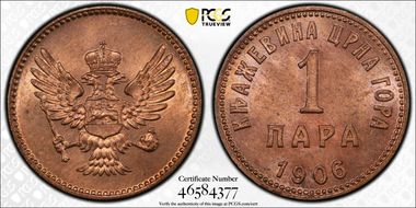 1906 Para MS65RD
