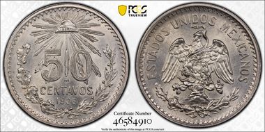 1906-M 50C Closed 9 MS63