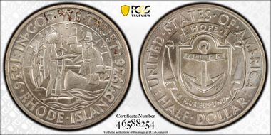 1936-S 50C Rhode Island N1