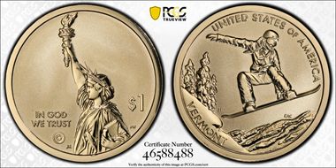 2022-S $1 American Innovation VT Rev PR Snowboarding First Strike PR70