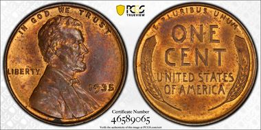 1935 1C DDO, FS-101 MS63RB