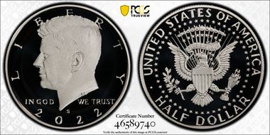 2022-S 50C Silver Limited Edition Proof Set First Strike PR70DCAM