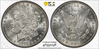 1898-O $1 MS65+
