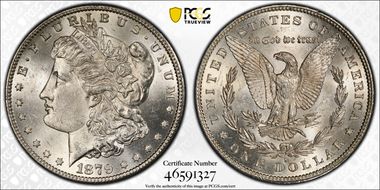 1879-S $1 MS62
