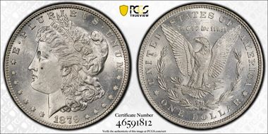 1879 $1 AU58