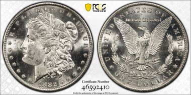 1882-CC $1 MS63