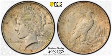 1922 $1 MS62