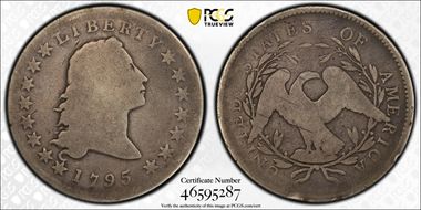 1795 $1 Flowing Hair, BB-21 G4