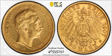 1907-A 20 Mk J-252 AU55