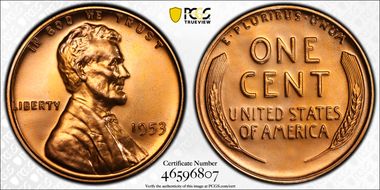 1953 1C PR67+ RD