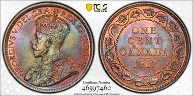 1917 1C MS65BN
