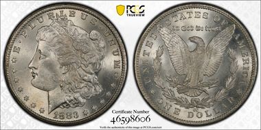 1883-CC $1 MS63