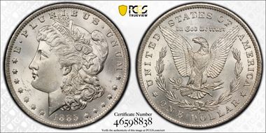 1885-O $1 MS64+