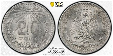 1928-M 20C MS65