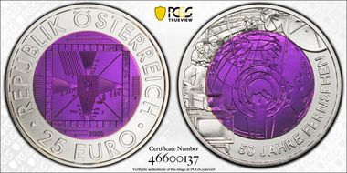 2005 € 25 Television MS70