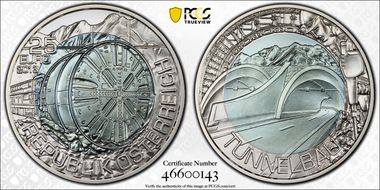 2013 € 25 Tunnelling MS70