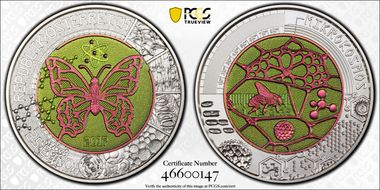 2017 € 25 Microcosm MS70