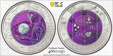 2022 € 25 Extraterrestrial Life MS70