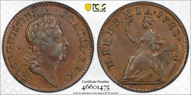1723 1/2P Hibernia, Martin 4.62-Gc.10 AU50BN
