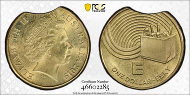 2019 $1 E - Esky Great Aussie Coin Hunt MS64