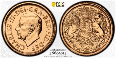 2022 1/4 Sov Elizabeth II Memorial MS69