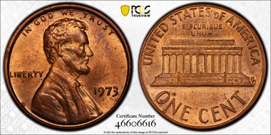 1973 1C MS64RD