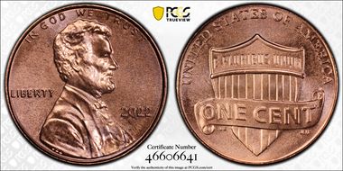 2022 1C Shield MS65RD