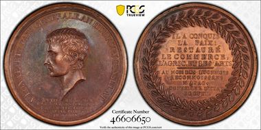 AN X (1801) Medal Bramsen-167 Ae SP1