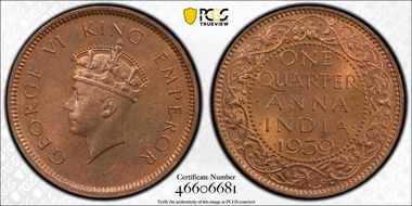 1939(C) 1/4 An SW-9.222 MS64RB