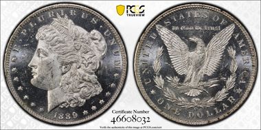 1889-O $1 MS63DMPL