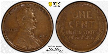 1915-S 1C XF40BN