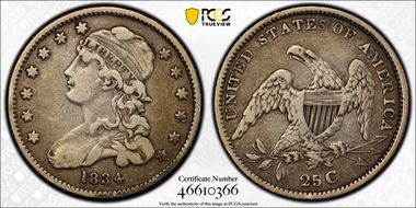 1834 25C B-1, FS-901, O/F VF25