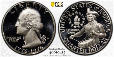 1976-S 25C Silver PR69DCAM