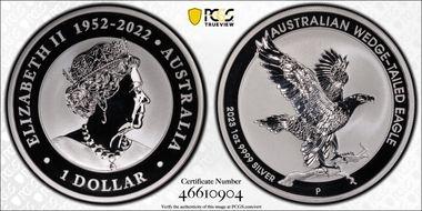 2023-P $1 Wedge-Tailed Eagle MS69