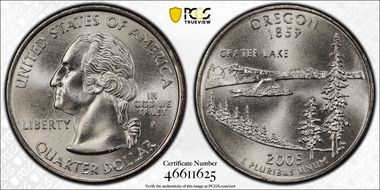 2005-P 25C Oregon Satin Finish SP68