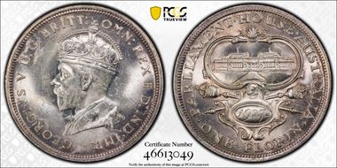 1927(m) Florin Canberra  KM-31 MS64