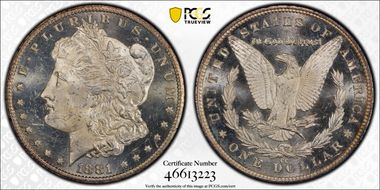 1881-CC $1 MS63PL