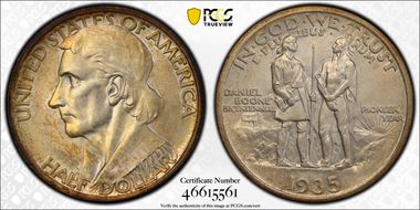 1935 50C Boone MS65