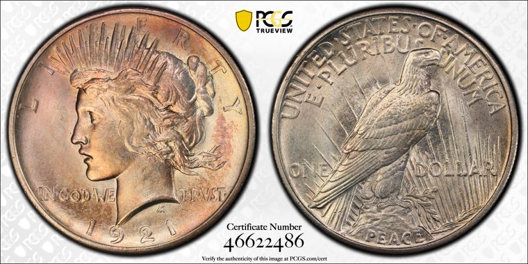 Cert 46622486 - Coin Image