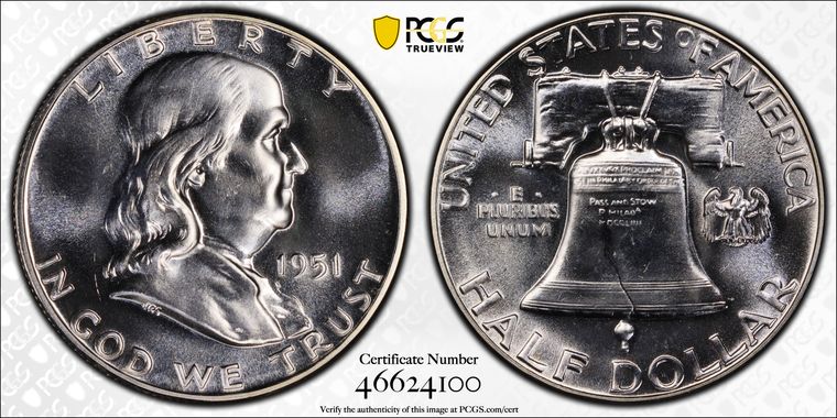 Cert 46624100 - Coin Image