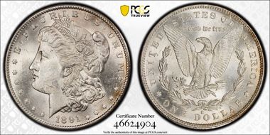 1891-S $1 MS63