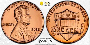 2022-D 1C Shield MS67RD