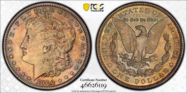 1902 $1 MS63