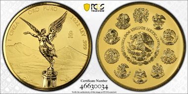 2022-Mo Onza Libertad Au Rev PR PR70