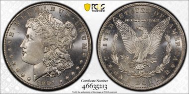 1901-O $1 MS66+