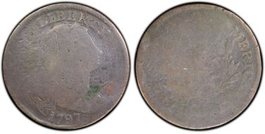 1797 1C Reverse of 1797, Stems N1BN