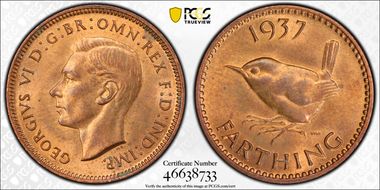 1937 1/4D S-4116 MS64RB